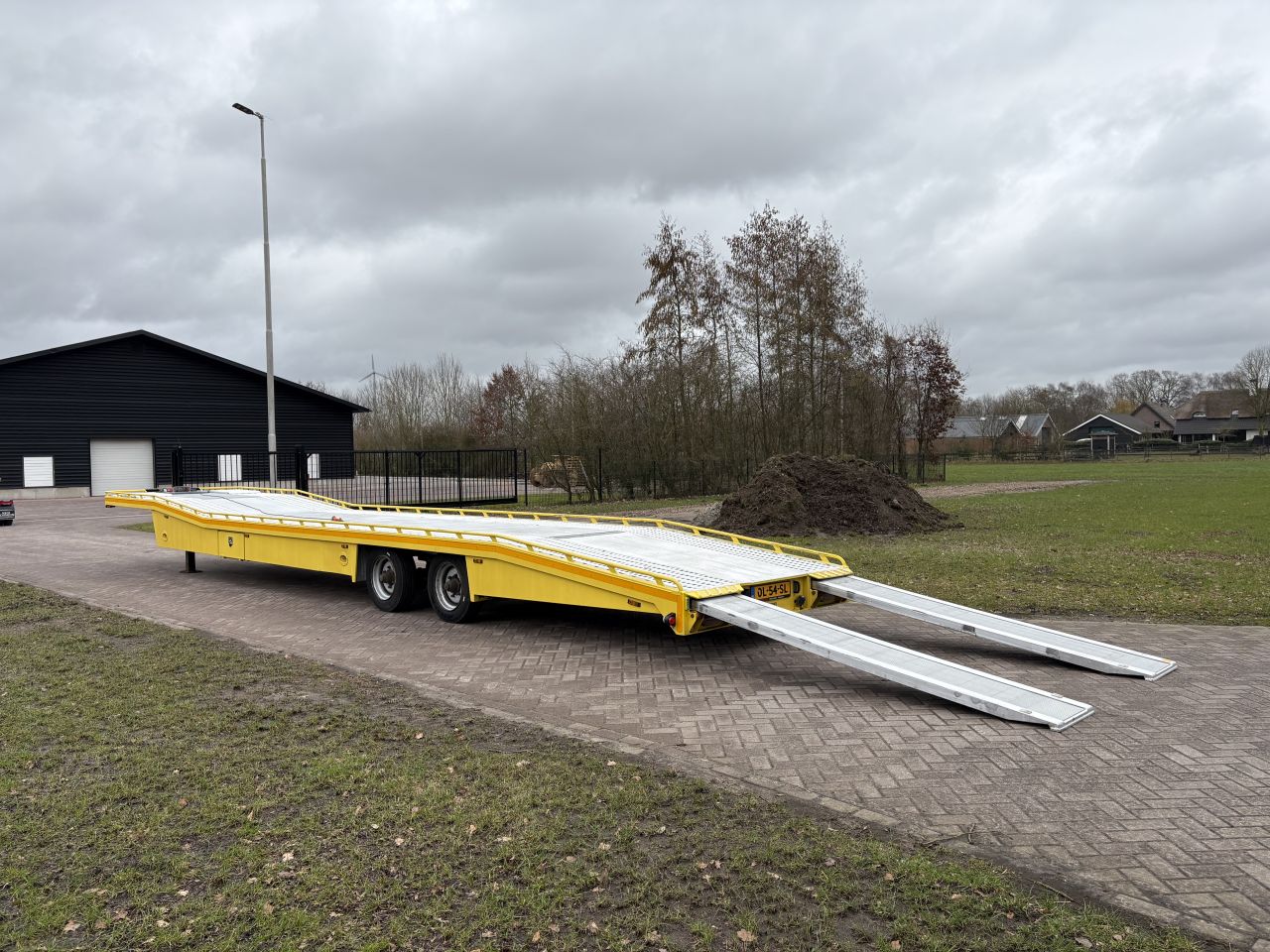 Be oplegger 7.5 TON autotransporter Tijhof