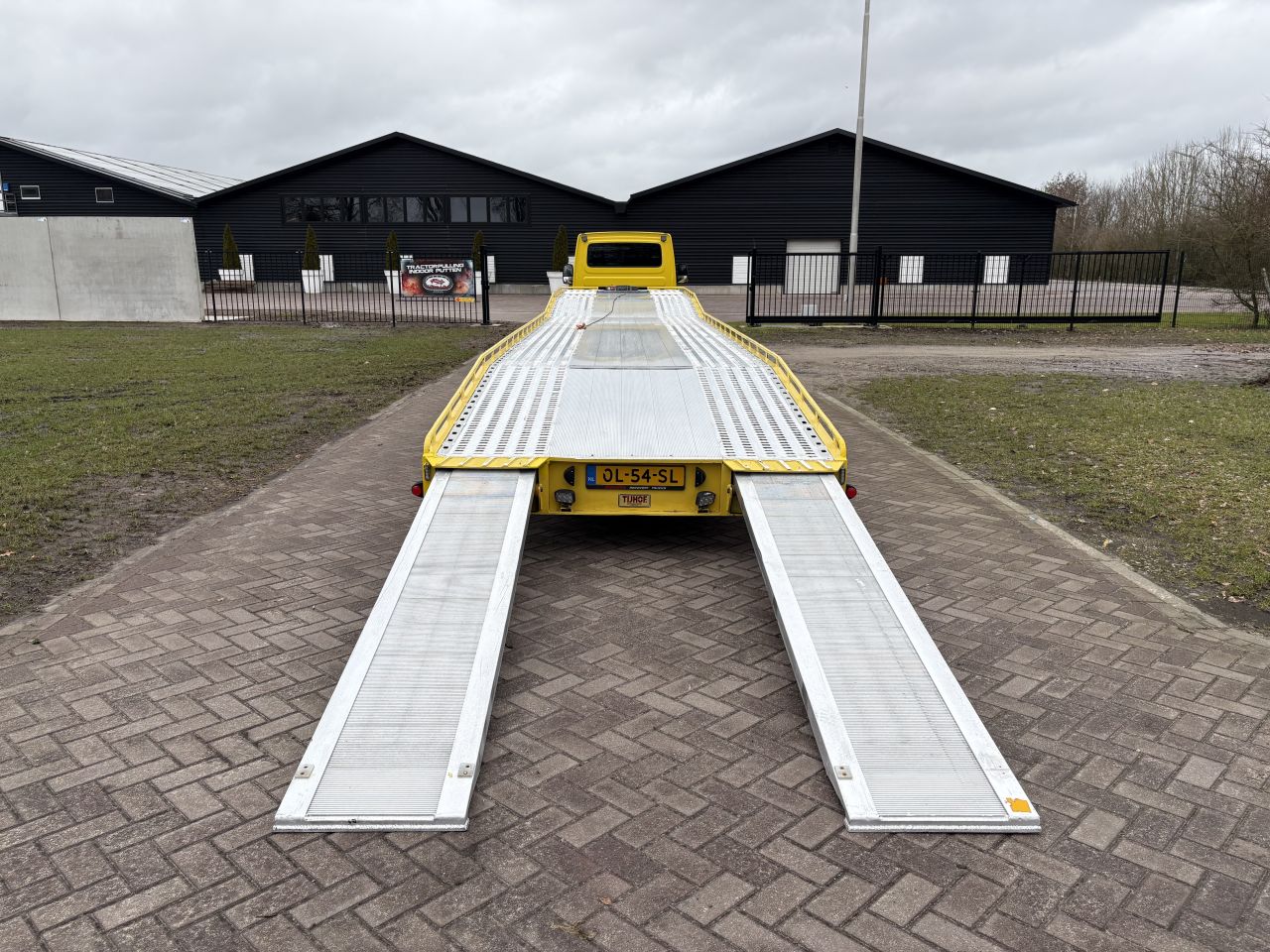 Be oplegger 7.5 TON autotransporter Tijhof