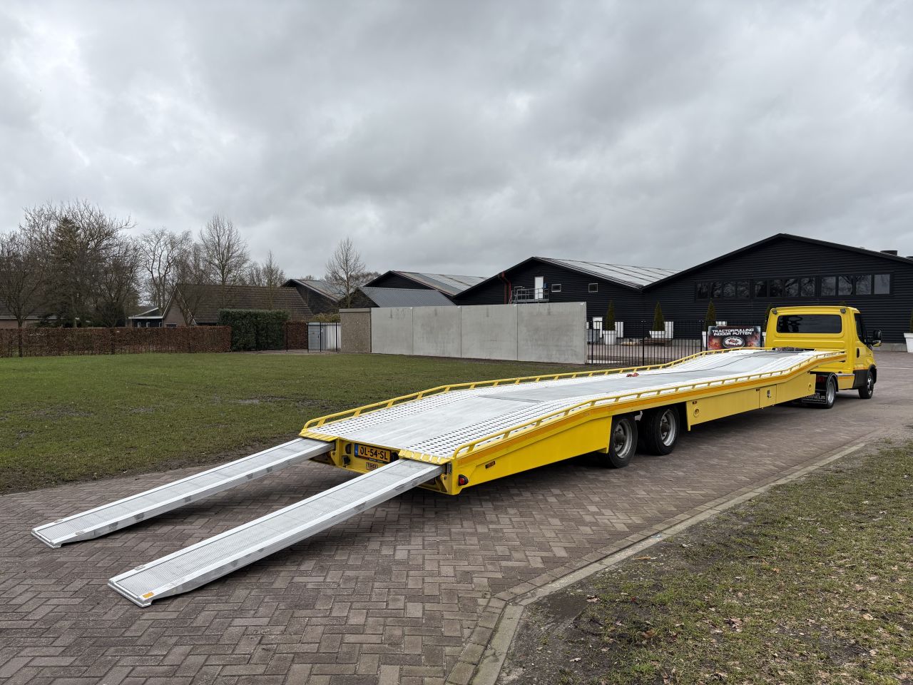 Be oplegger 7.5 TON autotransporter Tijhof