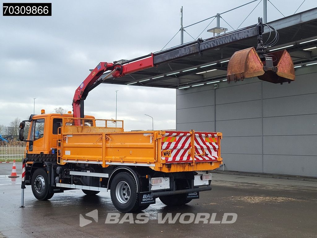 Iveco Eurocargo Eurocargo 190EL25 4X2 LOW Mileage! HMF 1035-K2 Crane 7m3 Tipper Manual Euro 5