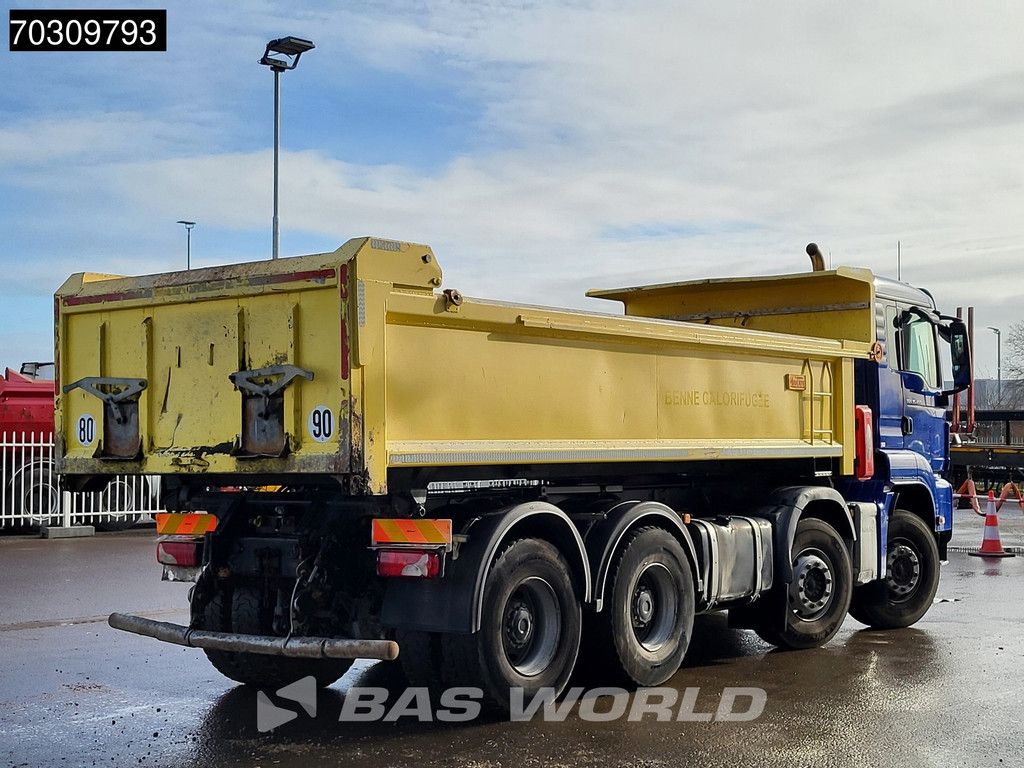 MAN TGS 35.460 8X4 12m3 2-way tipper Steelsuspension Big-Axle Automatic Euro 6