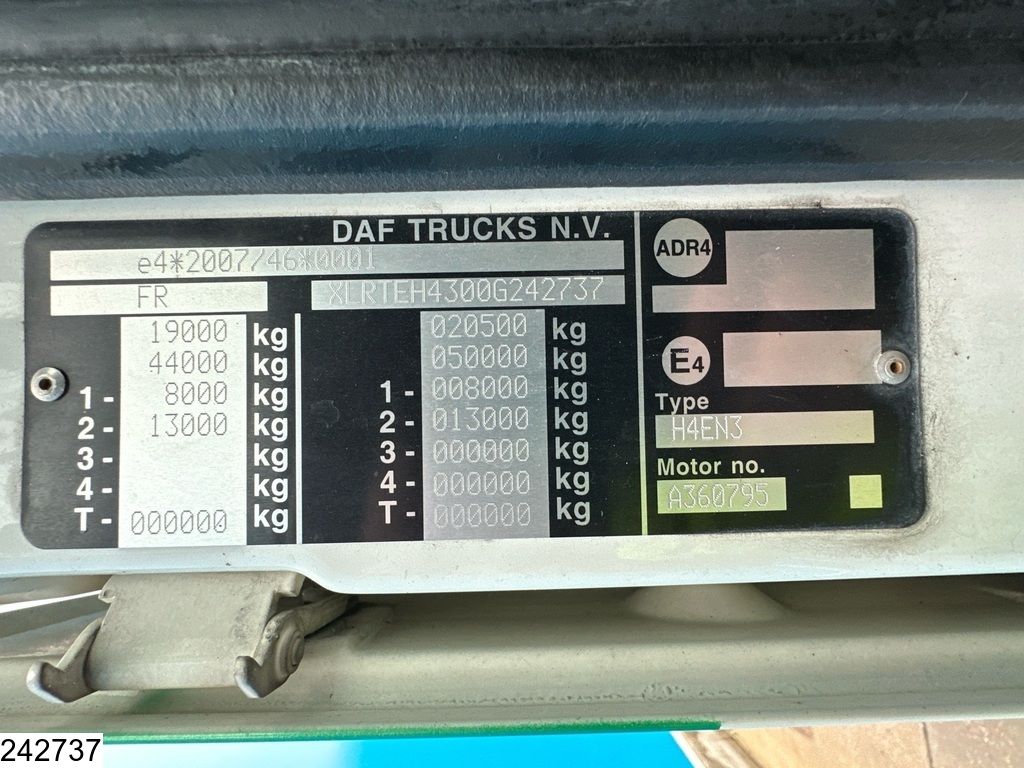 DAF XF 480 EURO 6, ACC, Standairco