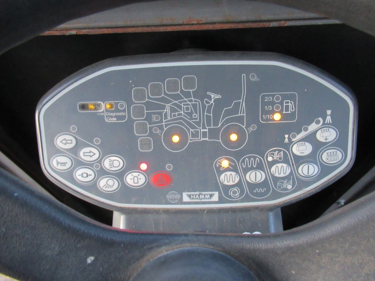 Hamm hd14 met cabine