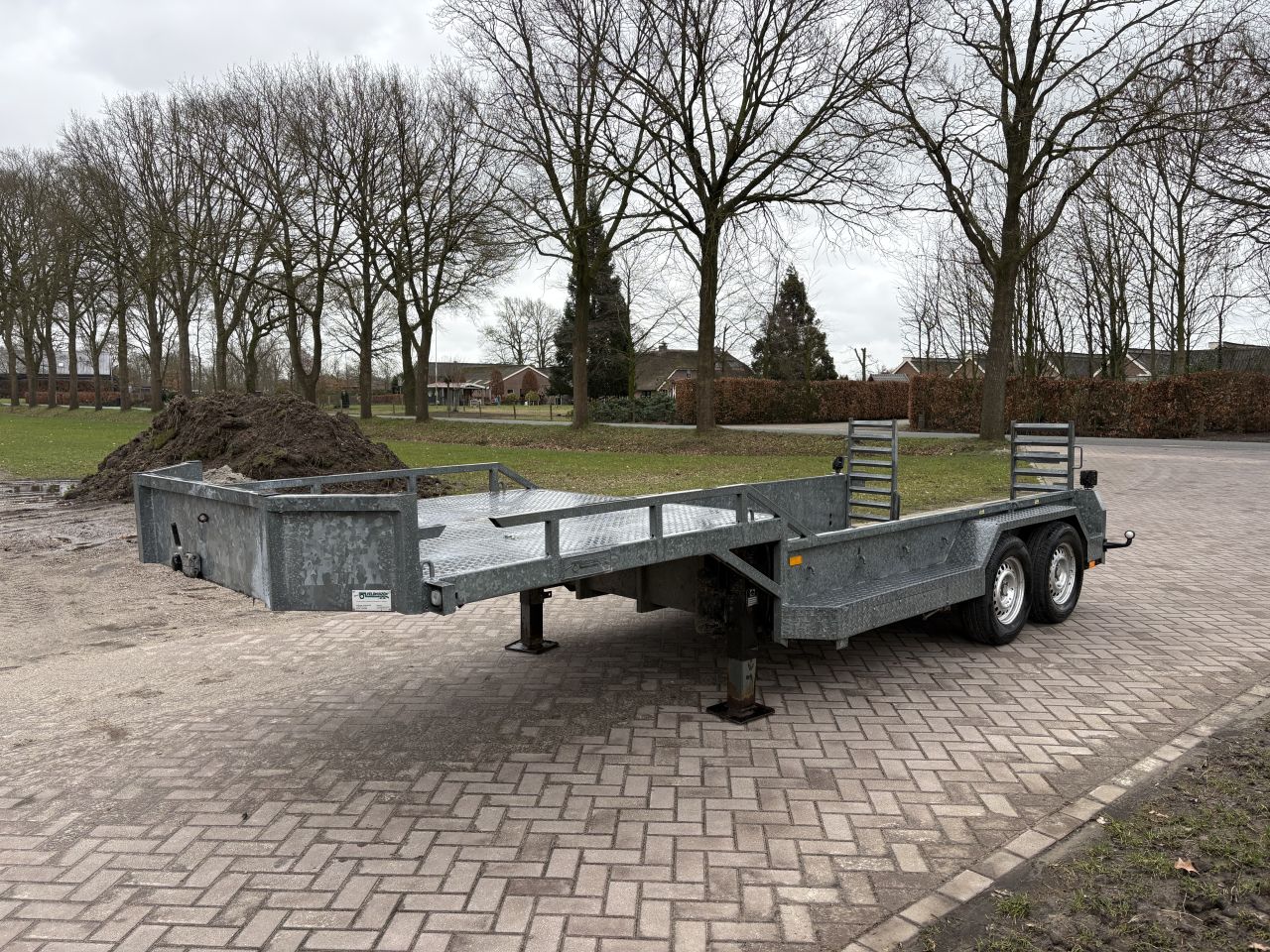 Be oplegger 5.2 TON kuip dieplader Veldhuizen