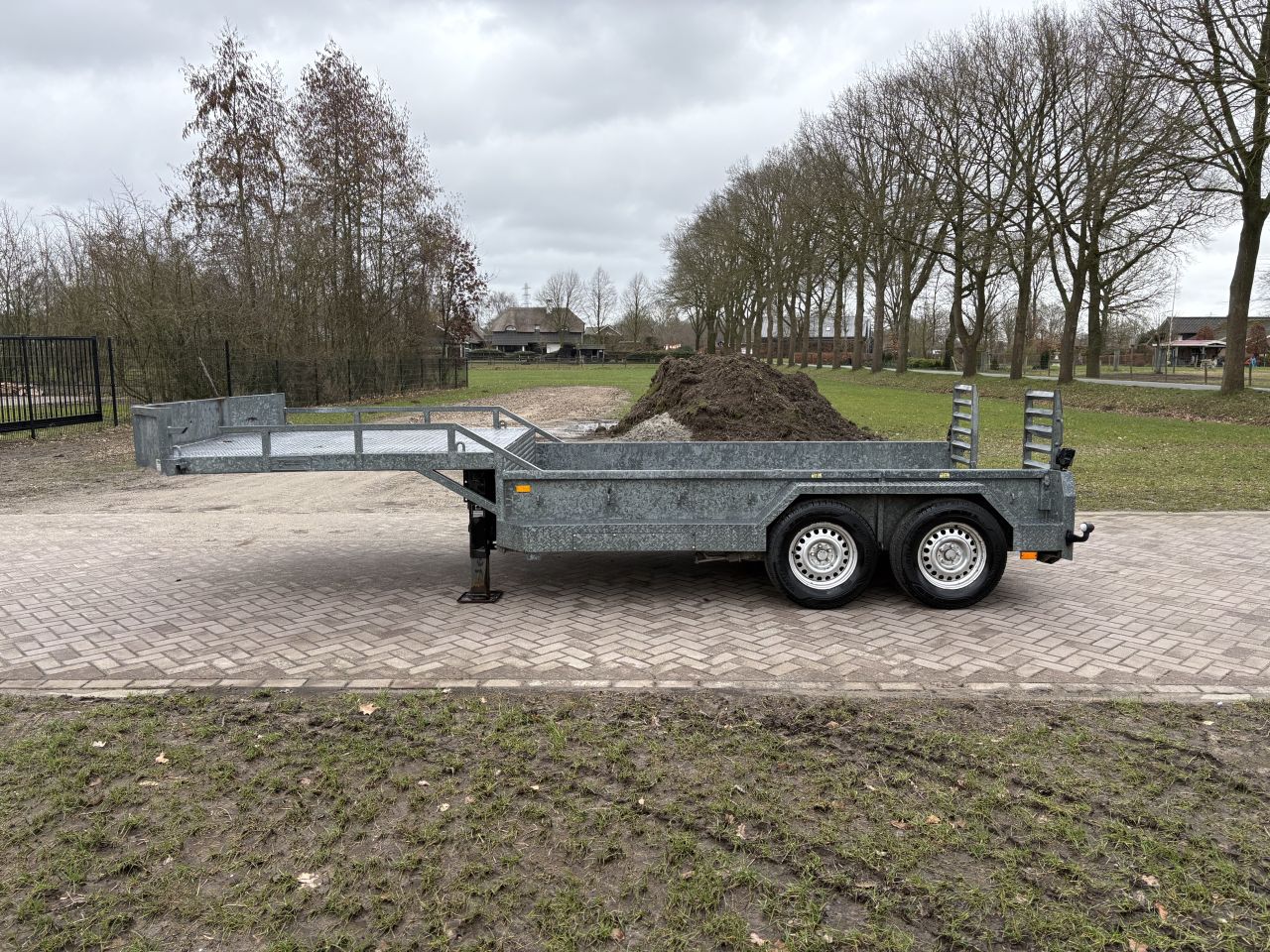 Be oplegger 5.2 TON kuip dieplader Veldhuizen