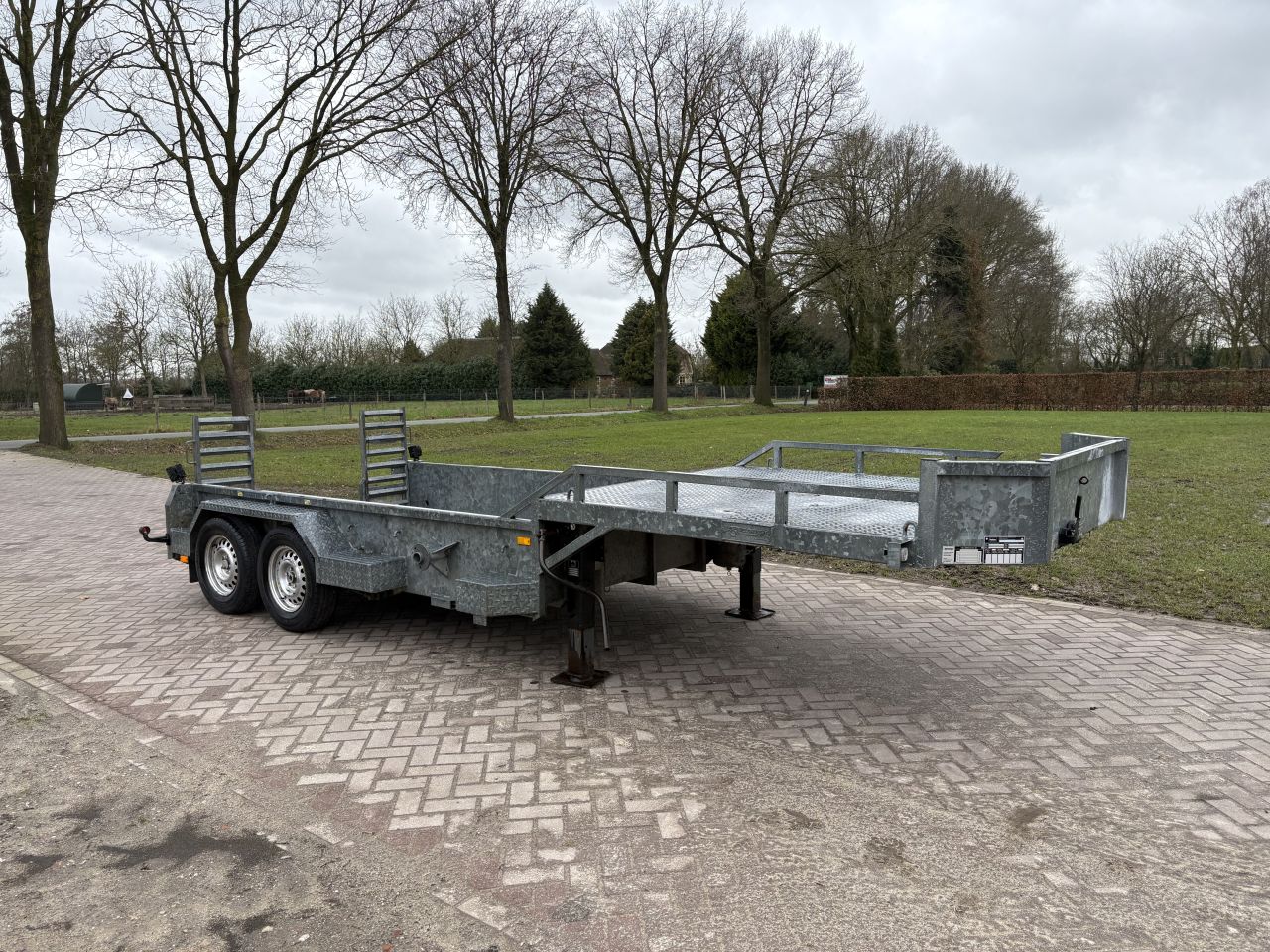 Be oplegger 5.2 TON kuip dieplader Veldhuizen