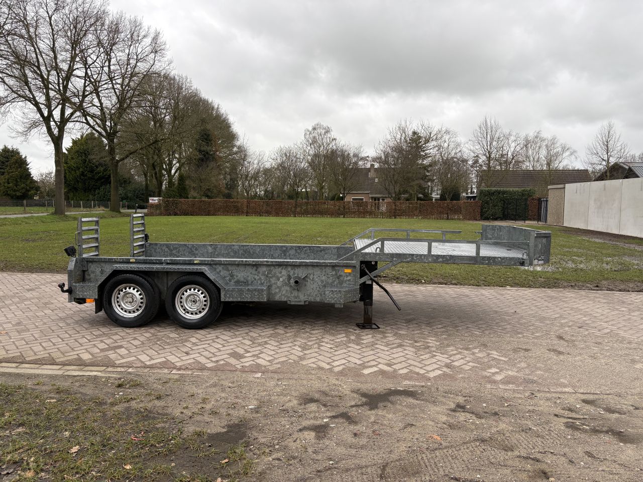 Be oplegger 5.2 TON kuip dieplader Veldhuizen