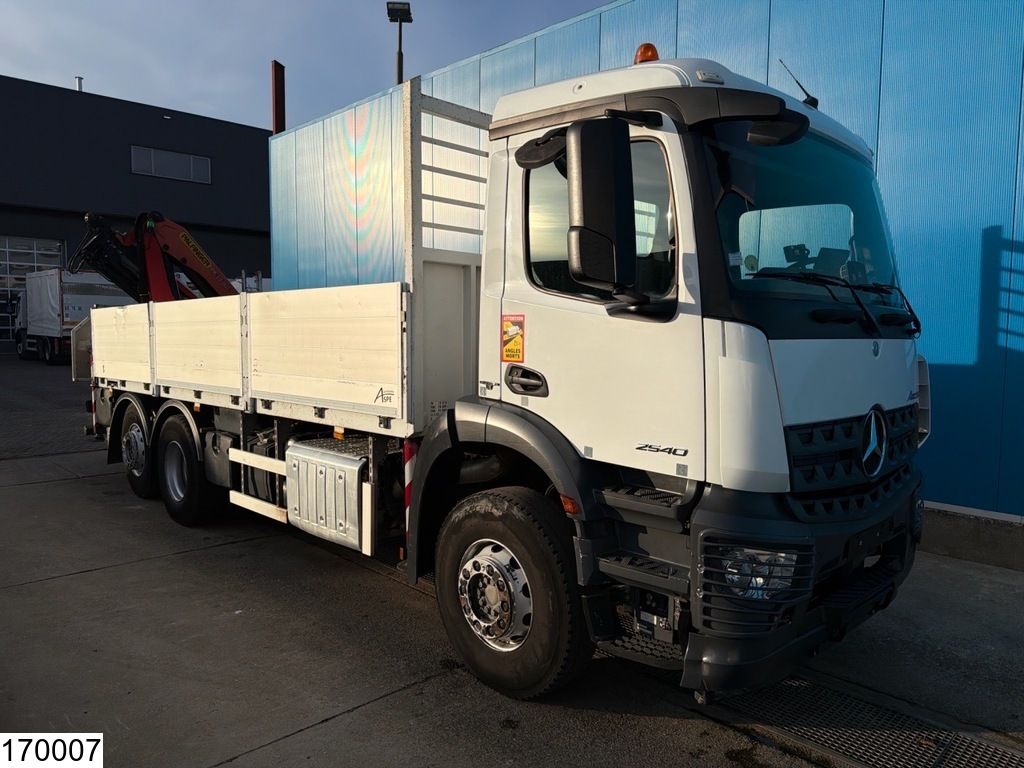Mercedes Arocs 2540 6x2, EURO 6, Palfinger