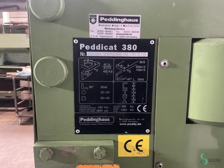 Punch-shear machines Peddinghaus Peddicat 380