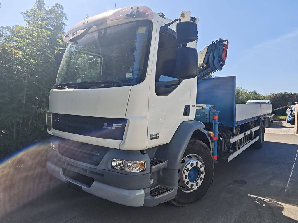 Hooklift system Truck DAF LF55.250 Diesel