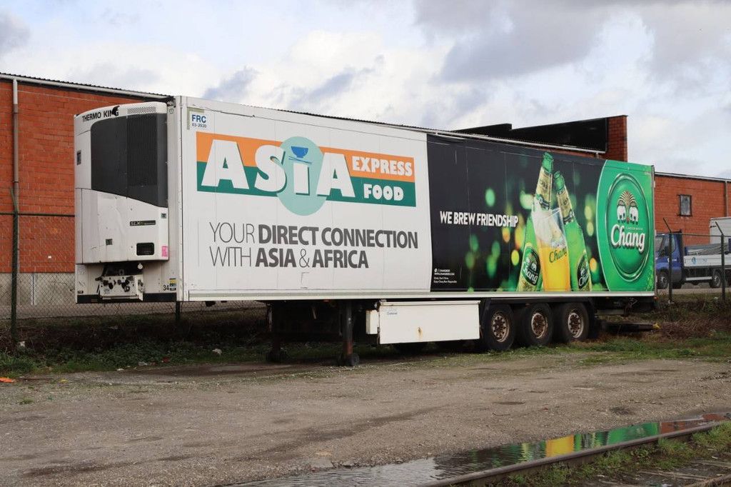 Kühlauflieger Krone CNG 2014