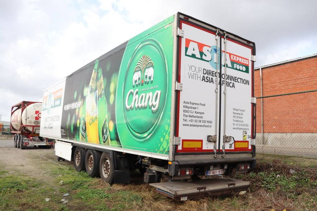 Kühlauflieger Krone CNG 2014