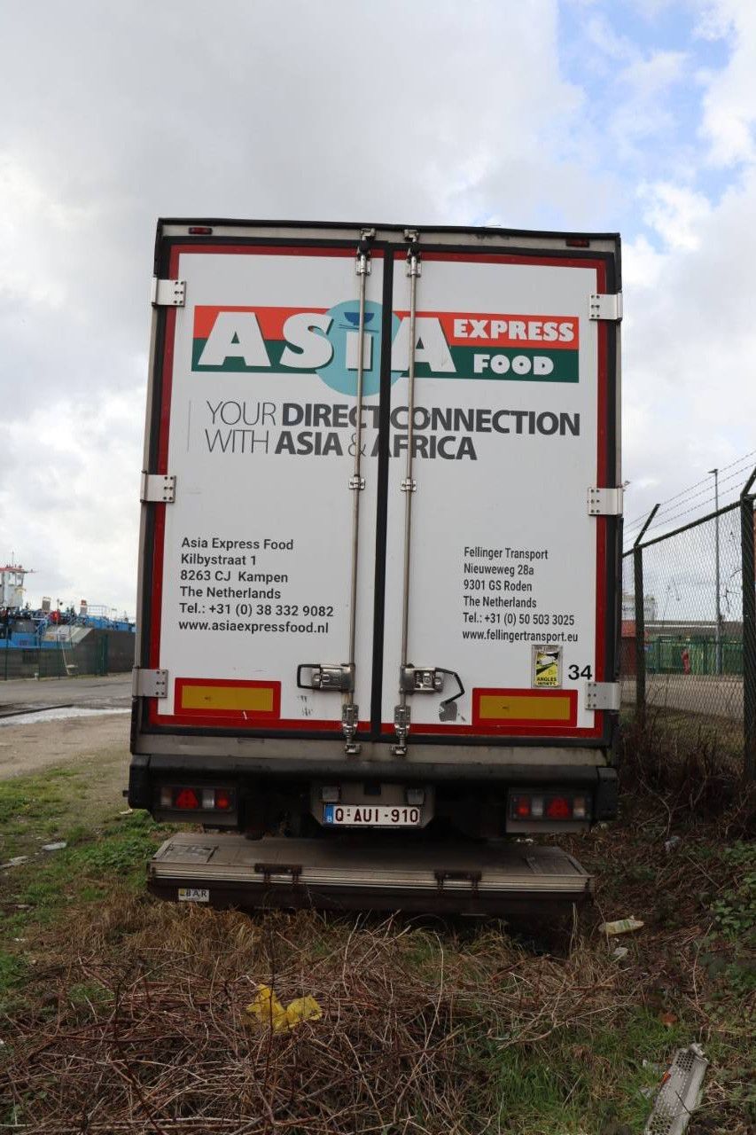 Kühlauflieger Krone CNG 2014