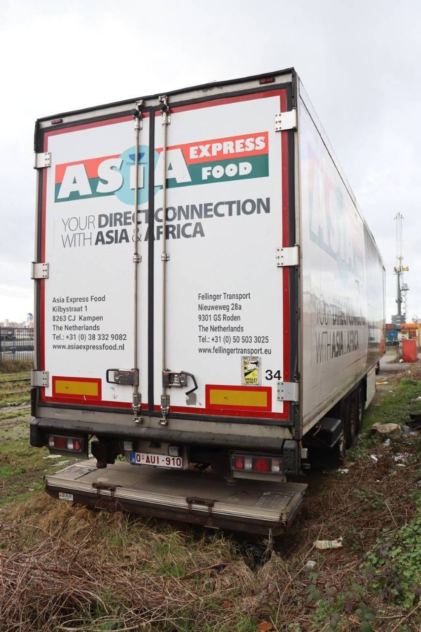 Kühlauflieger Krone CNG 2014