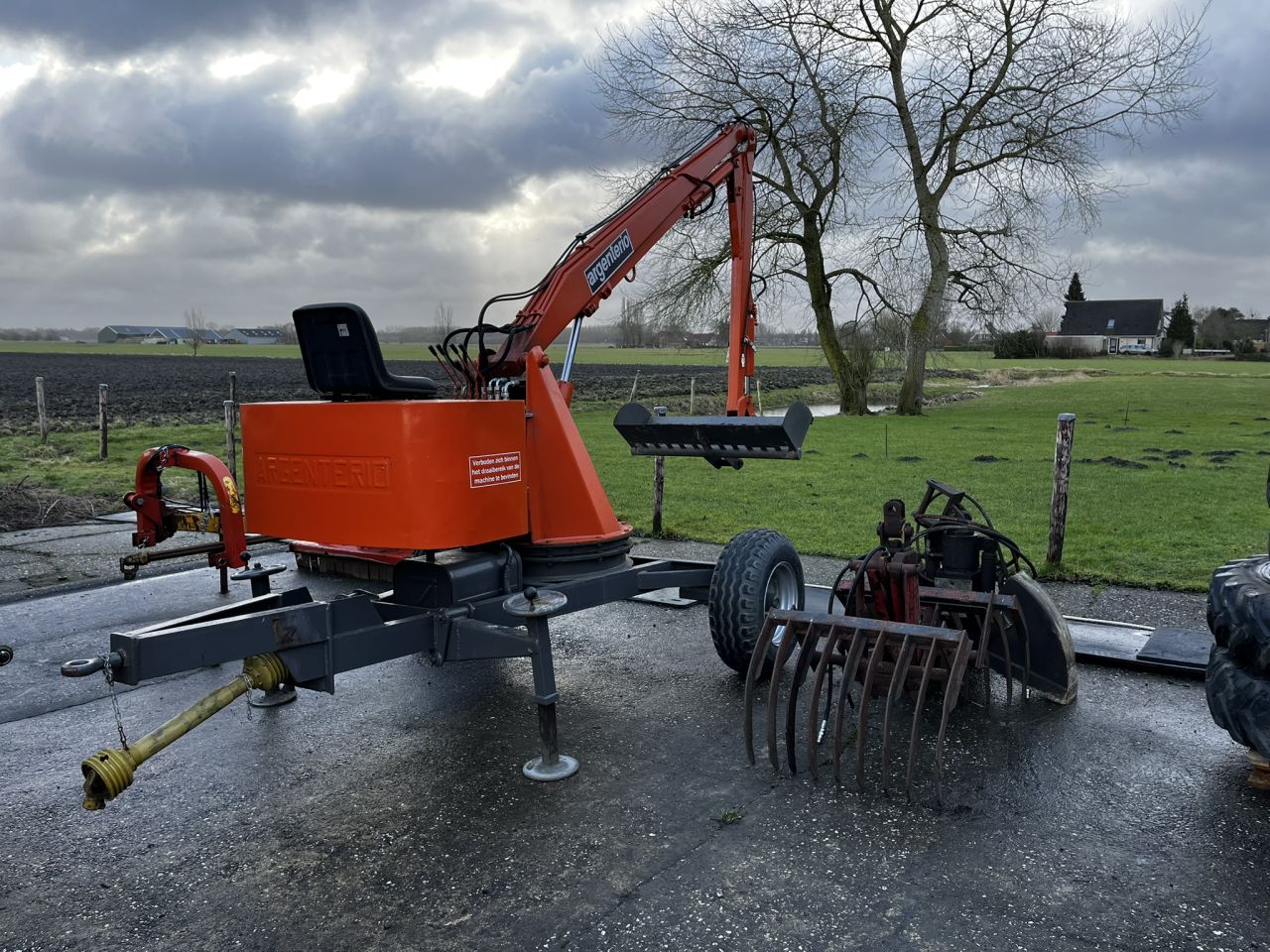 Argenterio B75 getrokken kraan