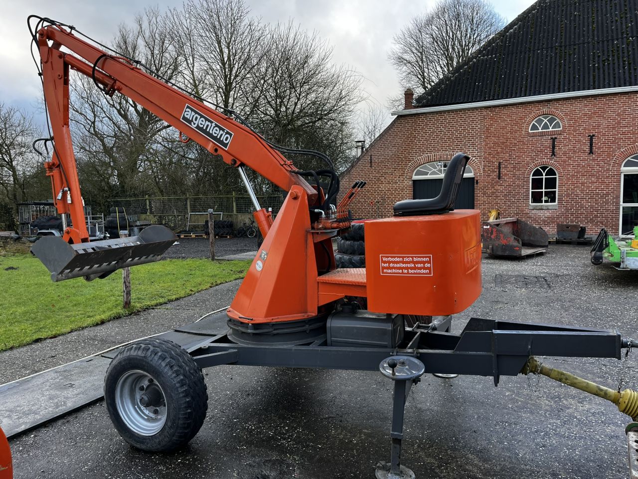 Argenterio B75 getrokken kraan