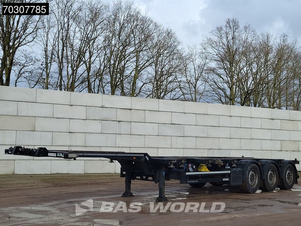 Kögel S24-2 3 axles TUV 09/26 Multi'45ft Lifting Axle