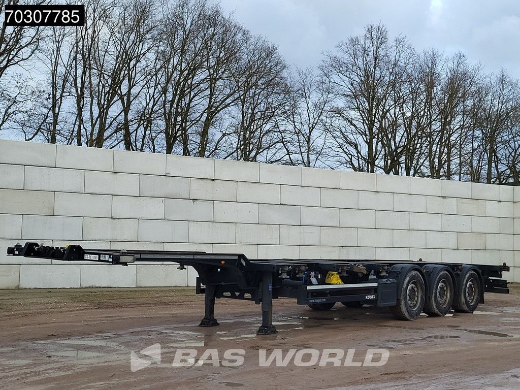 Kögel S24-2 3 axles TUV 09/26 Multi'45ft Lifting Axle