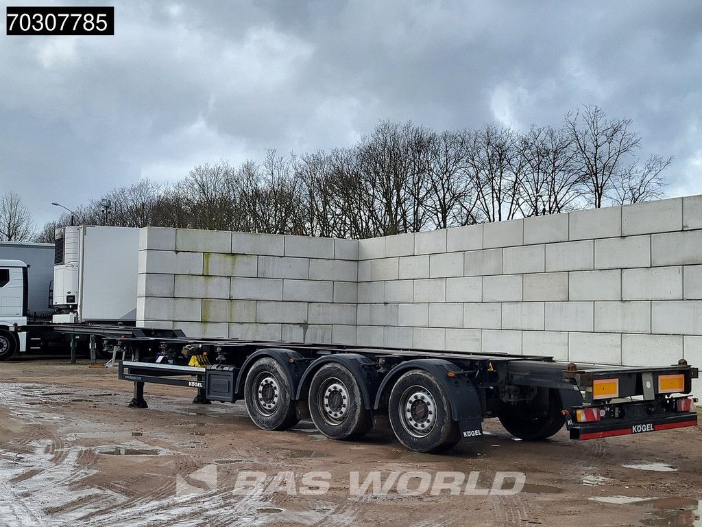 Kögel S24-2 3 axles TUV 09/26 Multi'45ft Lifting Axle
