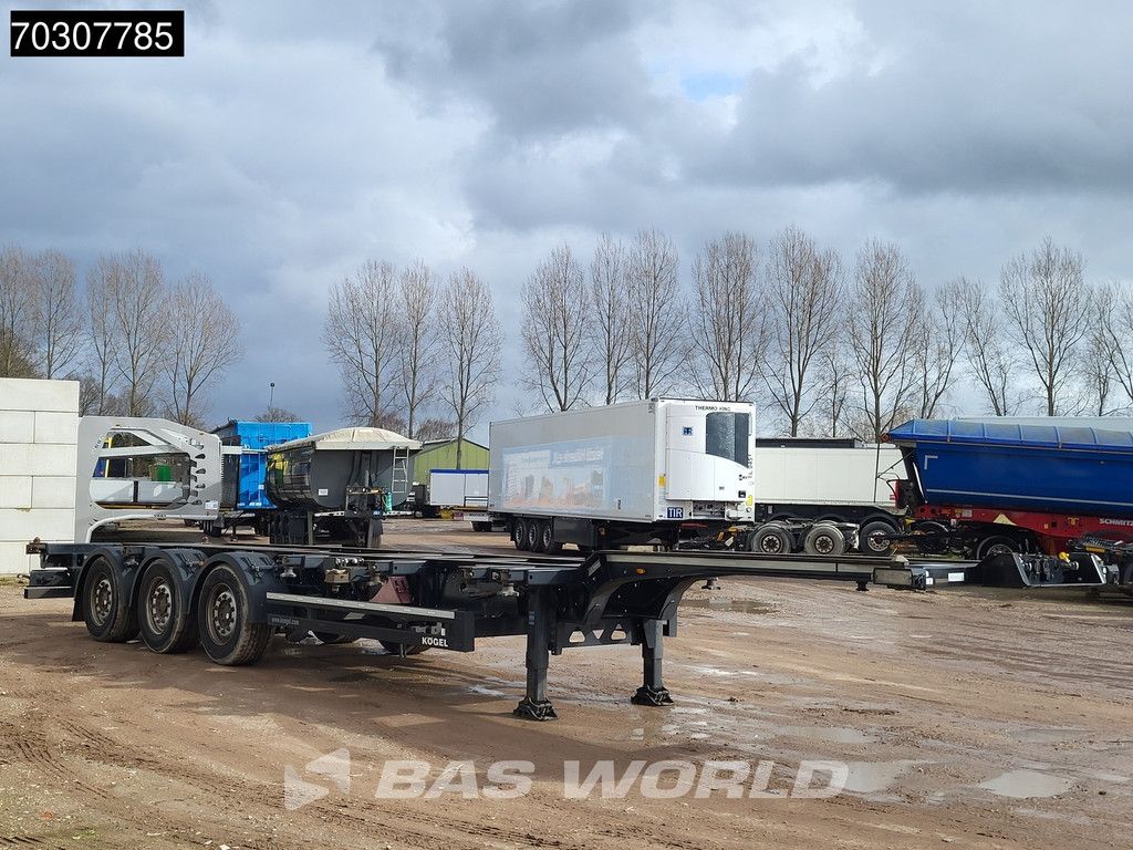 Kögel S24-2 3 axles TUV 09/26 Multi'45ft Lifting Axle