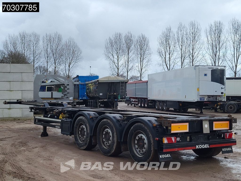 Kögel S24-2 3 axles TUV 09/26 Multi'45ft Lifting Axle