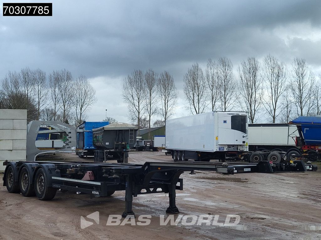Kögel S24-2 3 axles TUV 09/26 Multi'45ft Lifting Axle