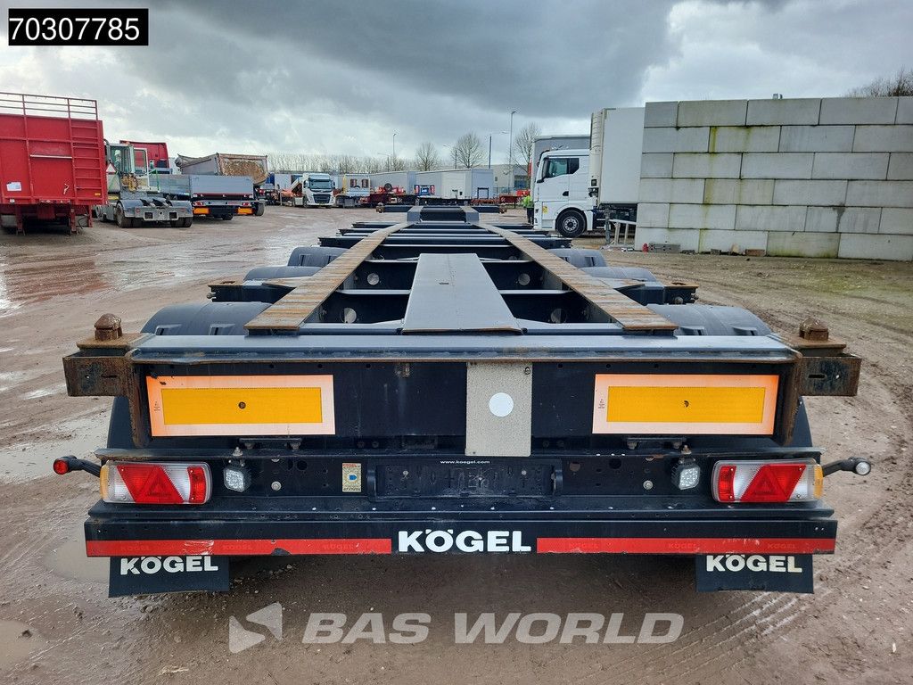 Kögel S24-2 3 axles TUV 09/26 Multi'45ft Lifting Axle