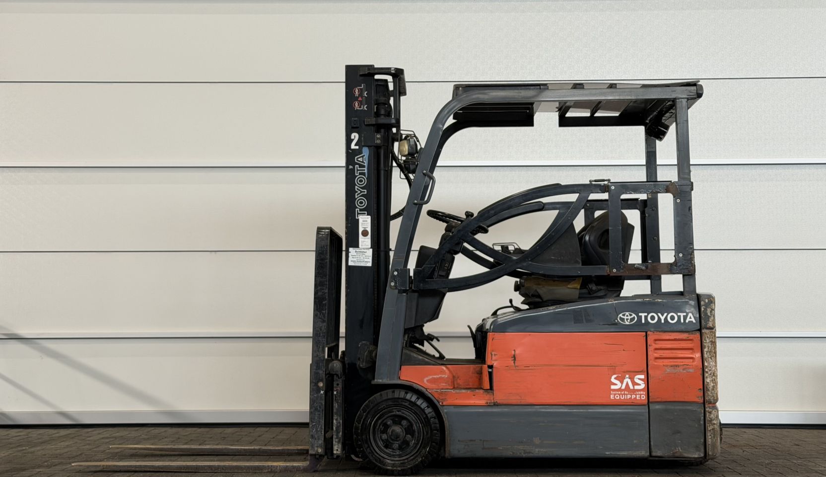 Elektrische heftruck Toyota 7FBEF16