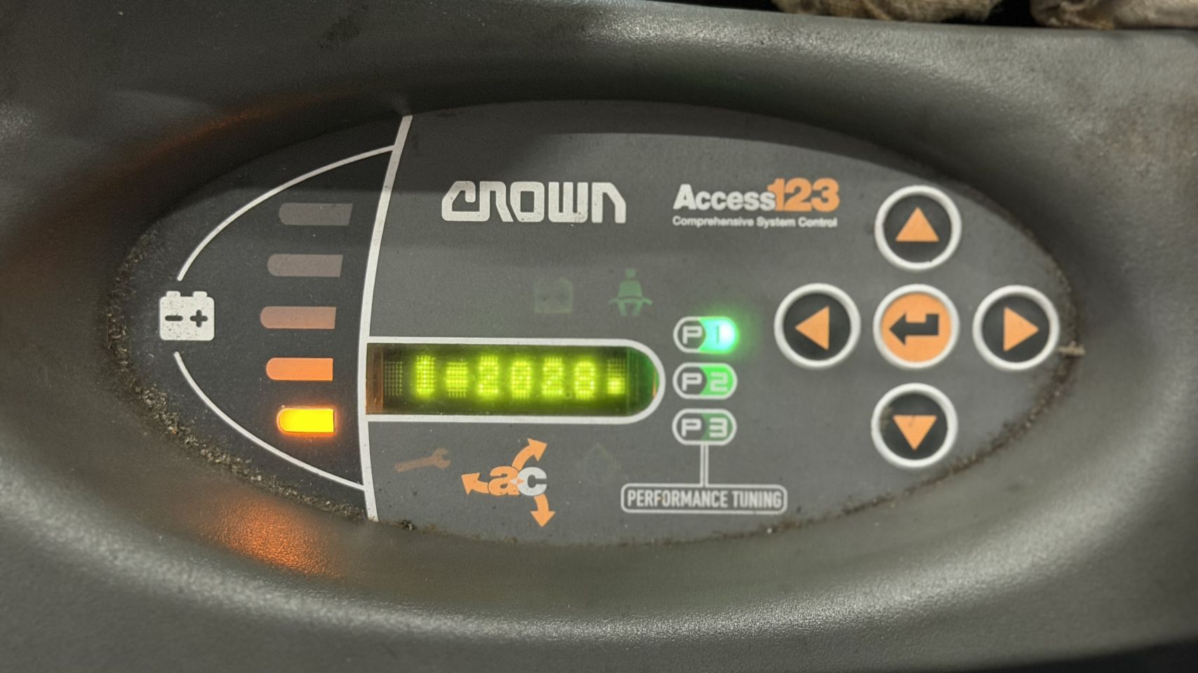 Elektrische heftruck Crown FC4525-2.0, Vorkversteller - Sideshif