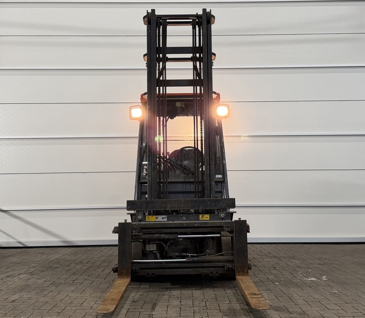 LPG heftruck Toyota 02-8FGF25, Vorkversteller - Sideshift