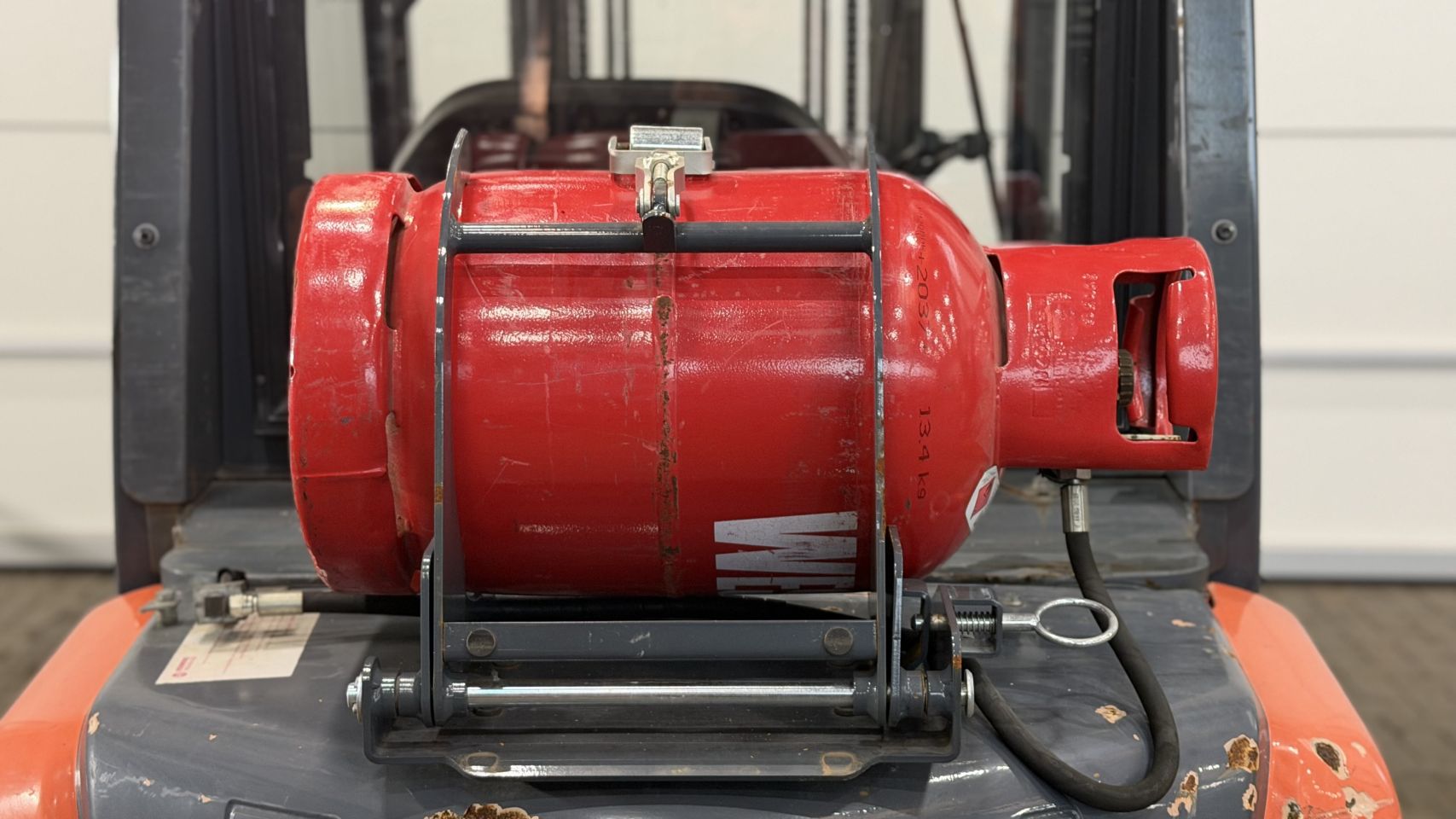 LPG heftruck Toyota 02-8FGF25, Vorkversteller - Sideshift