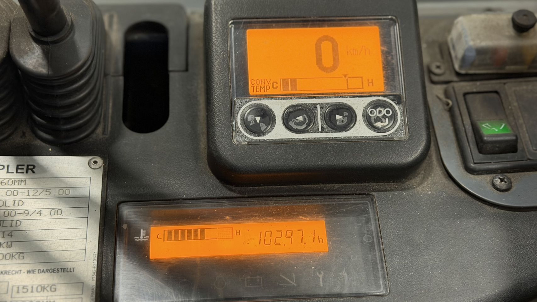 LPG heftruck Toyota 02-8FGF25, Vorkversteller - Sideshift