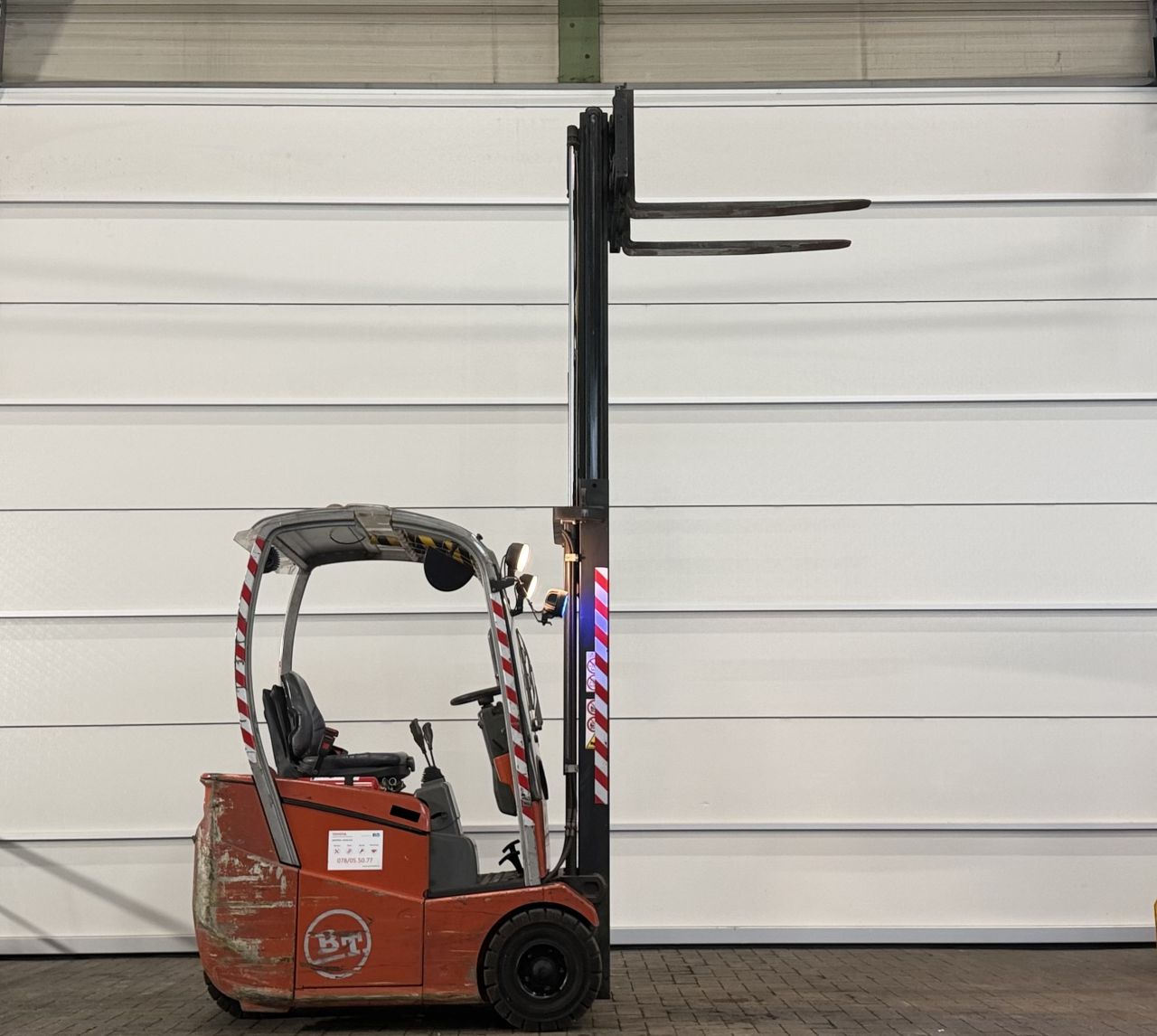 Elektrische heftruck BT/ Toyota C3E130R, Batterij 2019, Freelift