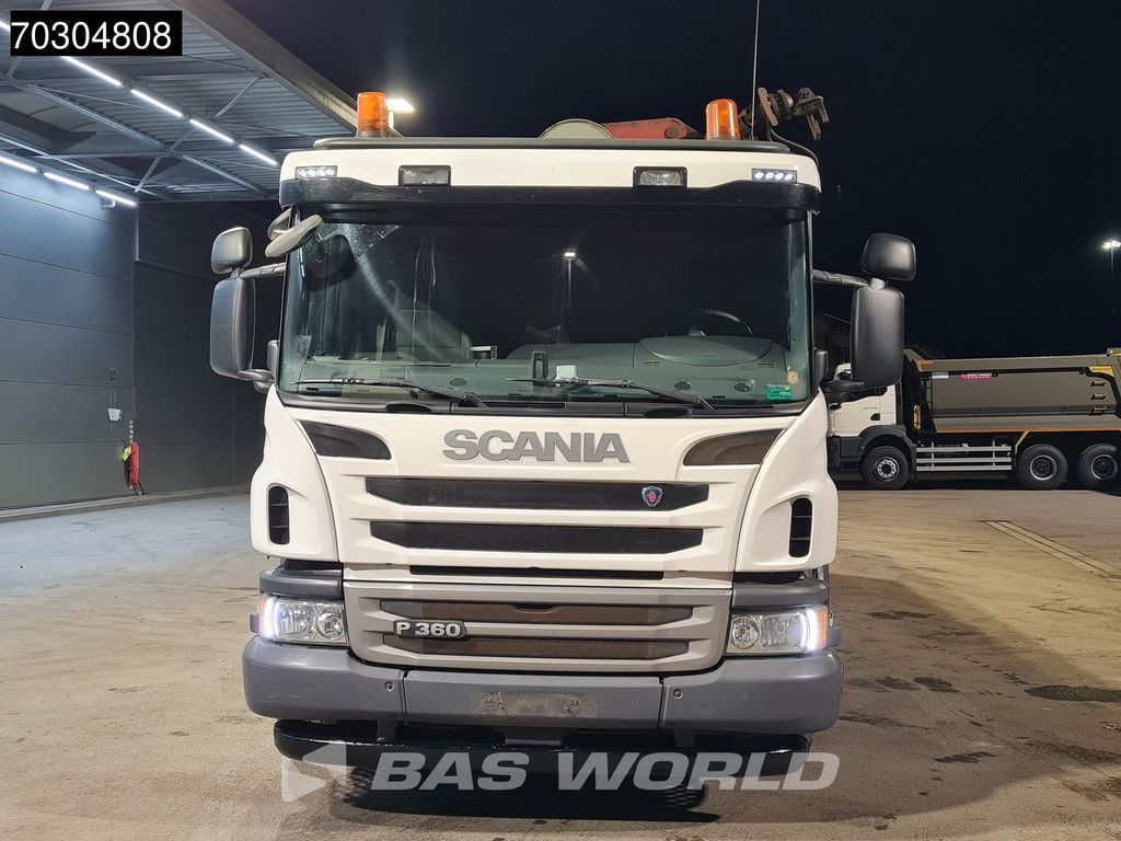 Scania P P360 6X2 HMF 1820-K4 Kran Crane Lift+Steering Axle Air Suspension Euro 6