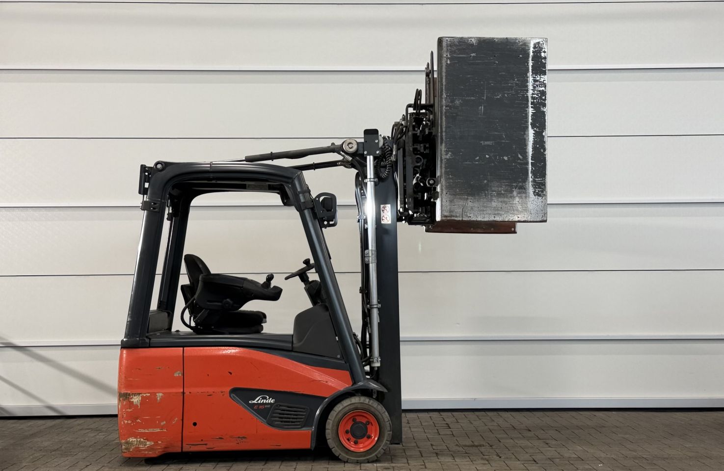 Elektrische heftruck Linde E16-02, Zeer netjes! Freelift