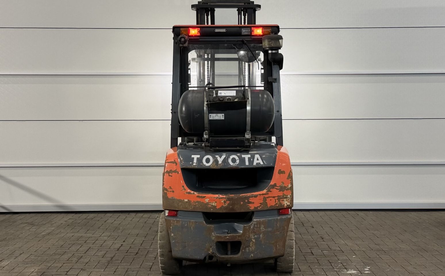 LPG heftruck Toyota 02-8FGF30, 2018!