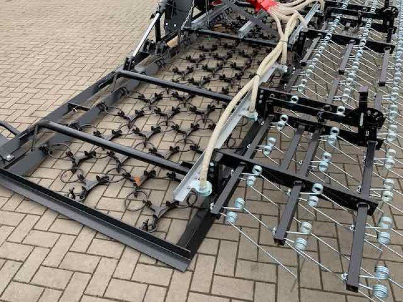 Voratek Wiesenegge 6m mit Striegel und Nachsaatgerät, Wiesenschleppe