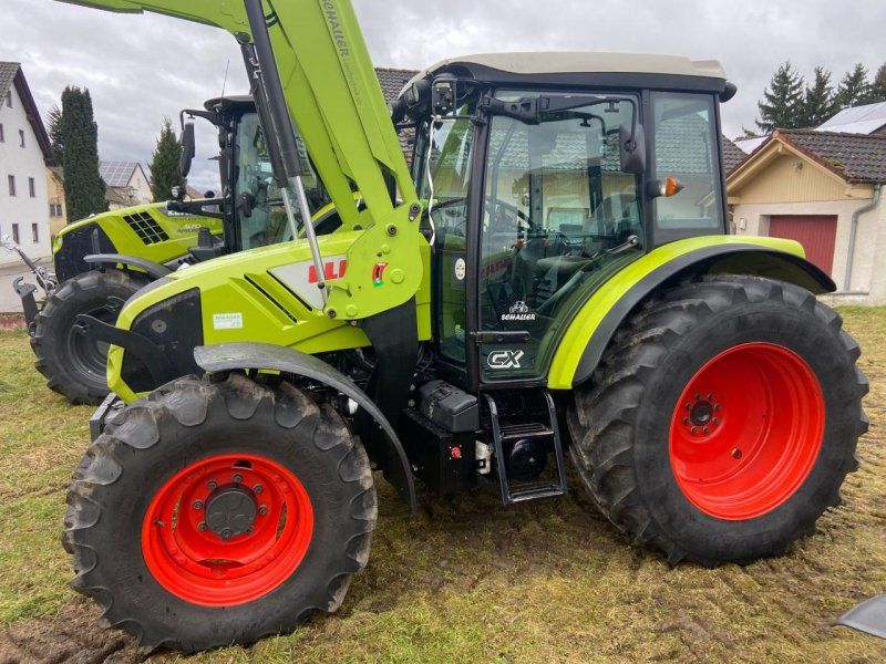 Claas Axos 340CX mit Frontlader FL80c, Druckluft, Klima