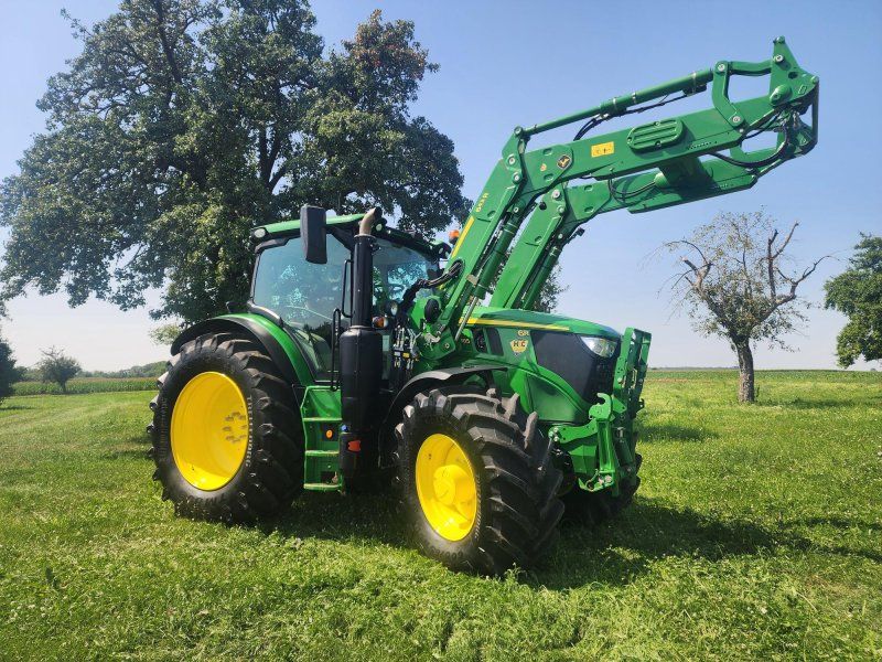 John Deere 6R 185 Autotrac Frontlader Wiegeeinrichtung