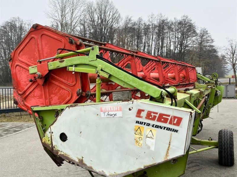 Claas Schneidwerk C660, Autocontour, Transportwagen