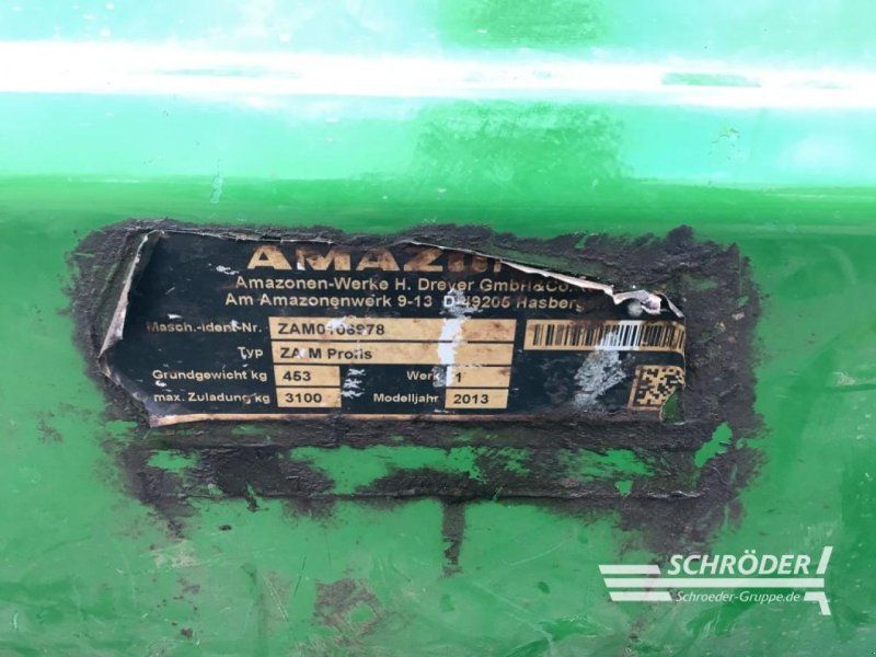 Amazone ZA-M 1501 PROFIS + 2X AUFBAU S500