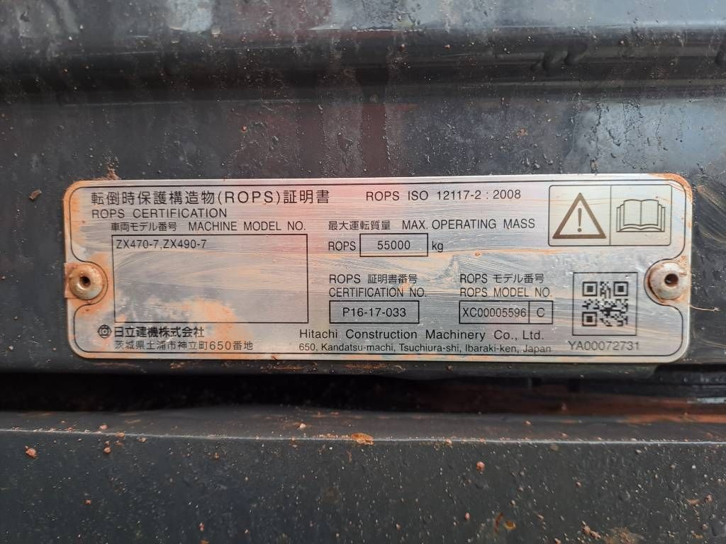 Hitachi ZX 490 LC H-7