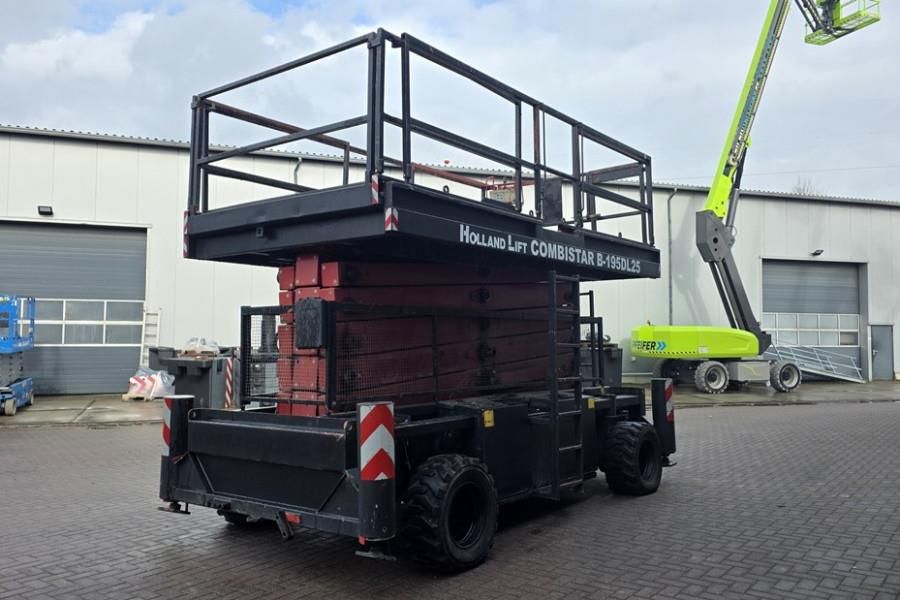 Holland Lift Combistar B-195DL25-4WD/P/N Diesel, 4x4 Drive, 21.