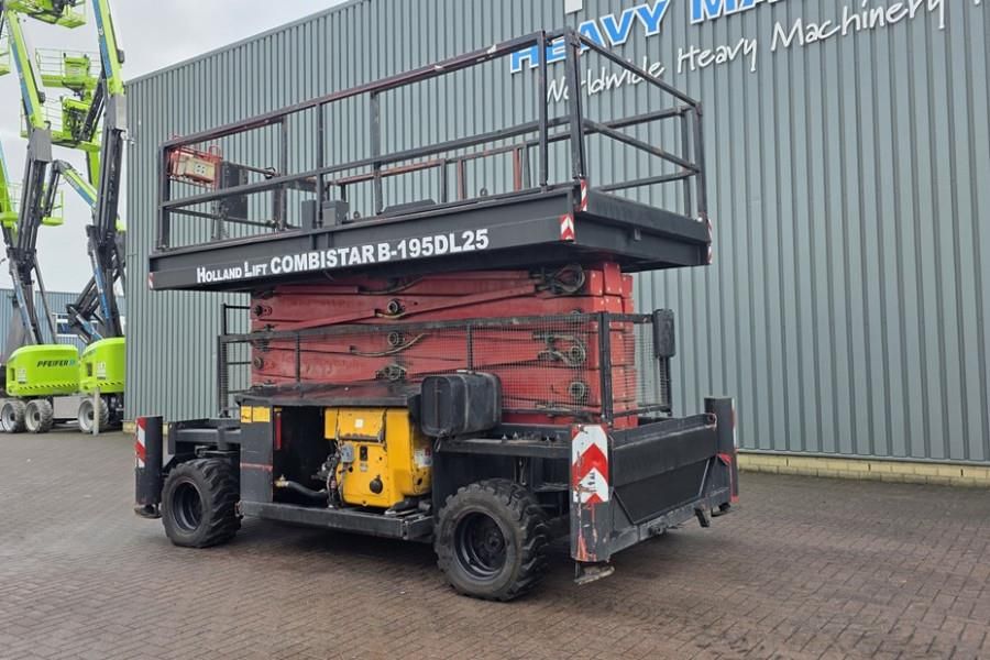Holland Lift Combistar B-195DL25-4WD/P/N Diesel, 4x4 Drive, 21.