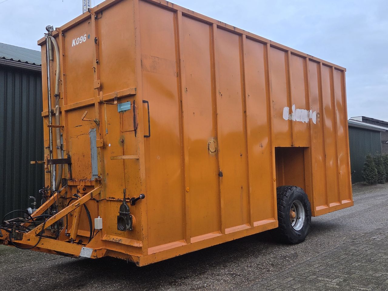 Mestcontainer Mestbak 45m3