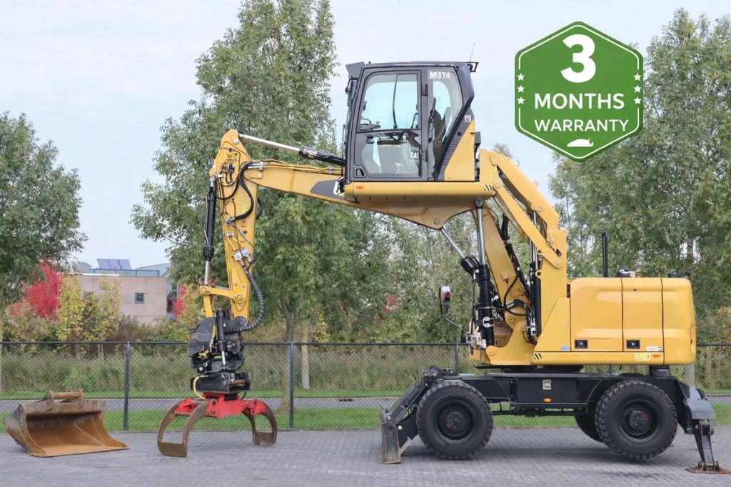 Caterpillar M314 07A | ELEVATING GRAB | ROTOTILT | BSS | GRAB | WARRANTY