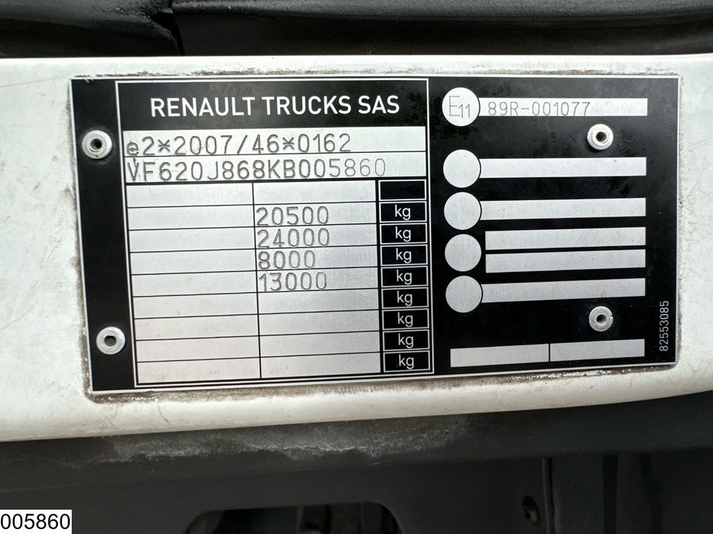 Renault D Wide 320 EURO 6, Dhollandia
