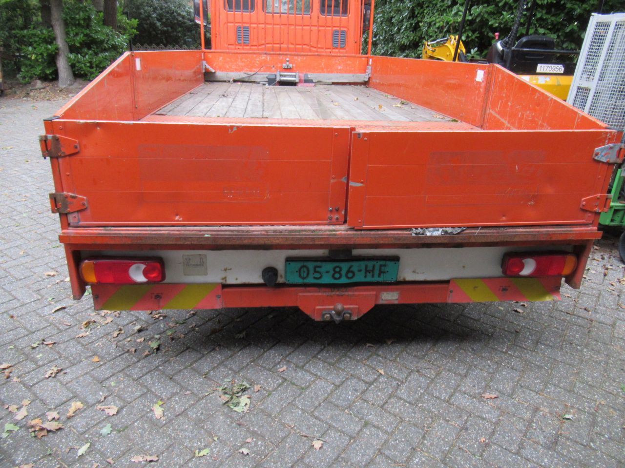 Iveco oprijwagen met lier