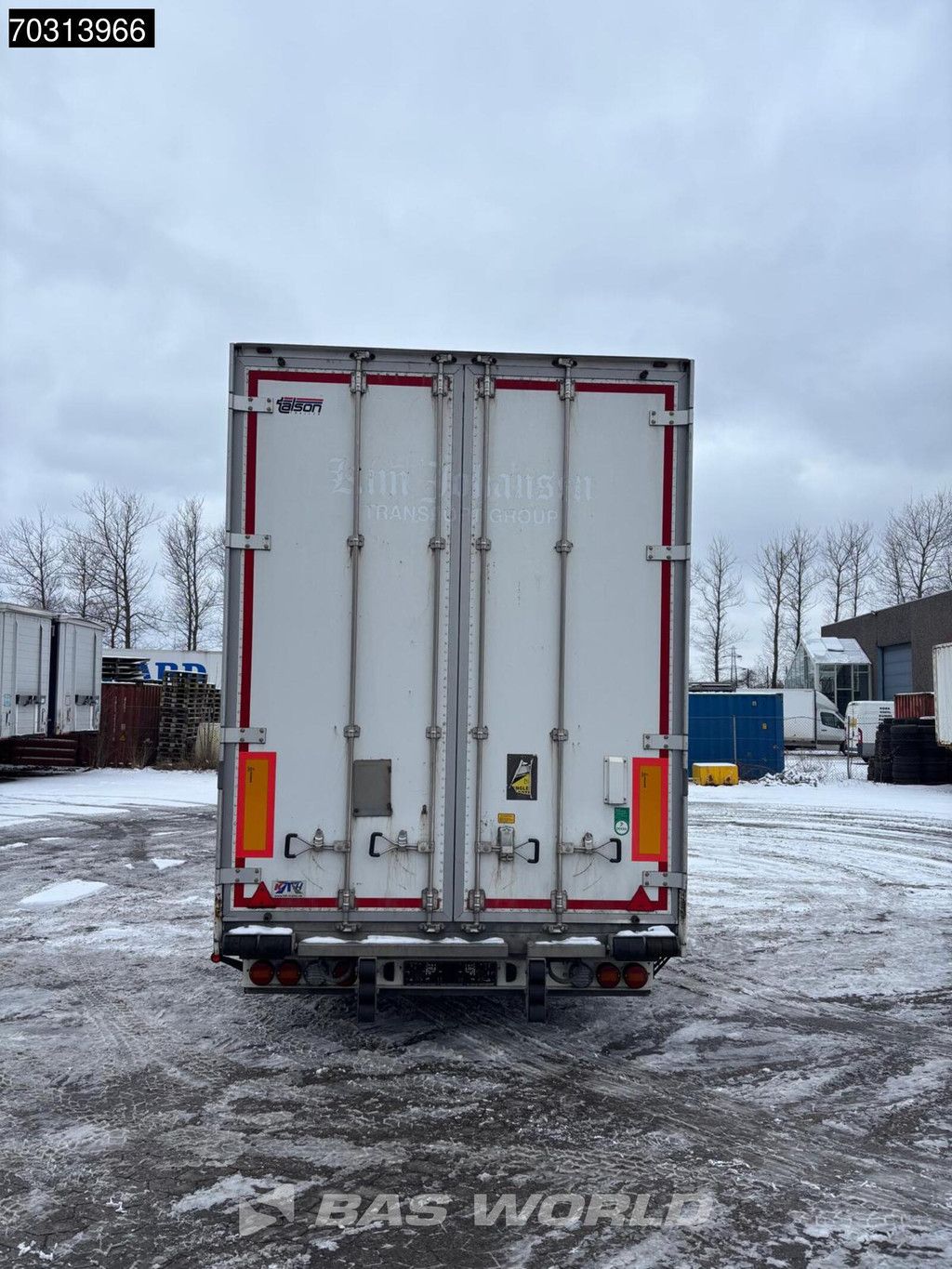 Talson F1227 F1227 3 axles Mega Rollerbett Luchtvracht