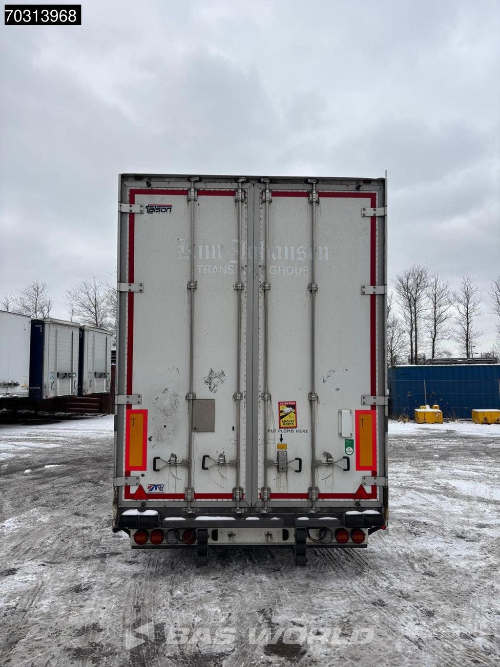 Talson F1227 F1227 3 axles Mega Rollerbett Luchtvracht